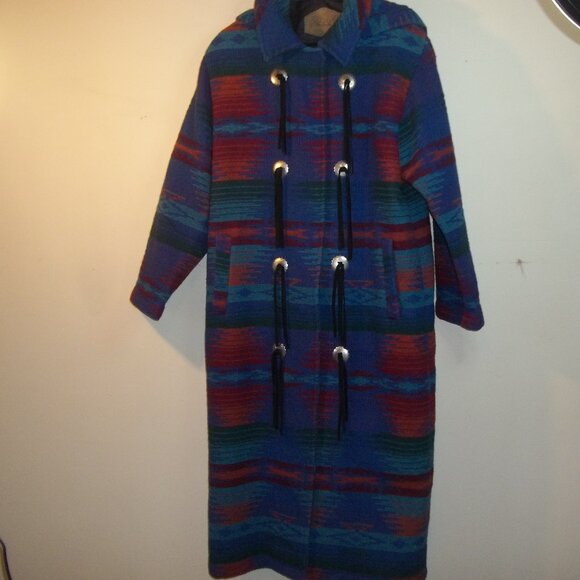 Woolrich Multicolor Long Coat - Picture 1 of 16